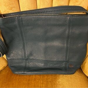 The Sak Deep Turquoise Leather Shoulder Bag